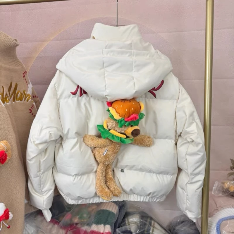 COCO AMAZING （010）汉堡小熊保暖羽绒服-4N212YR911