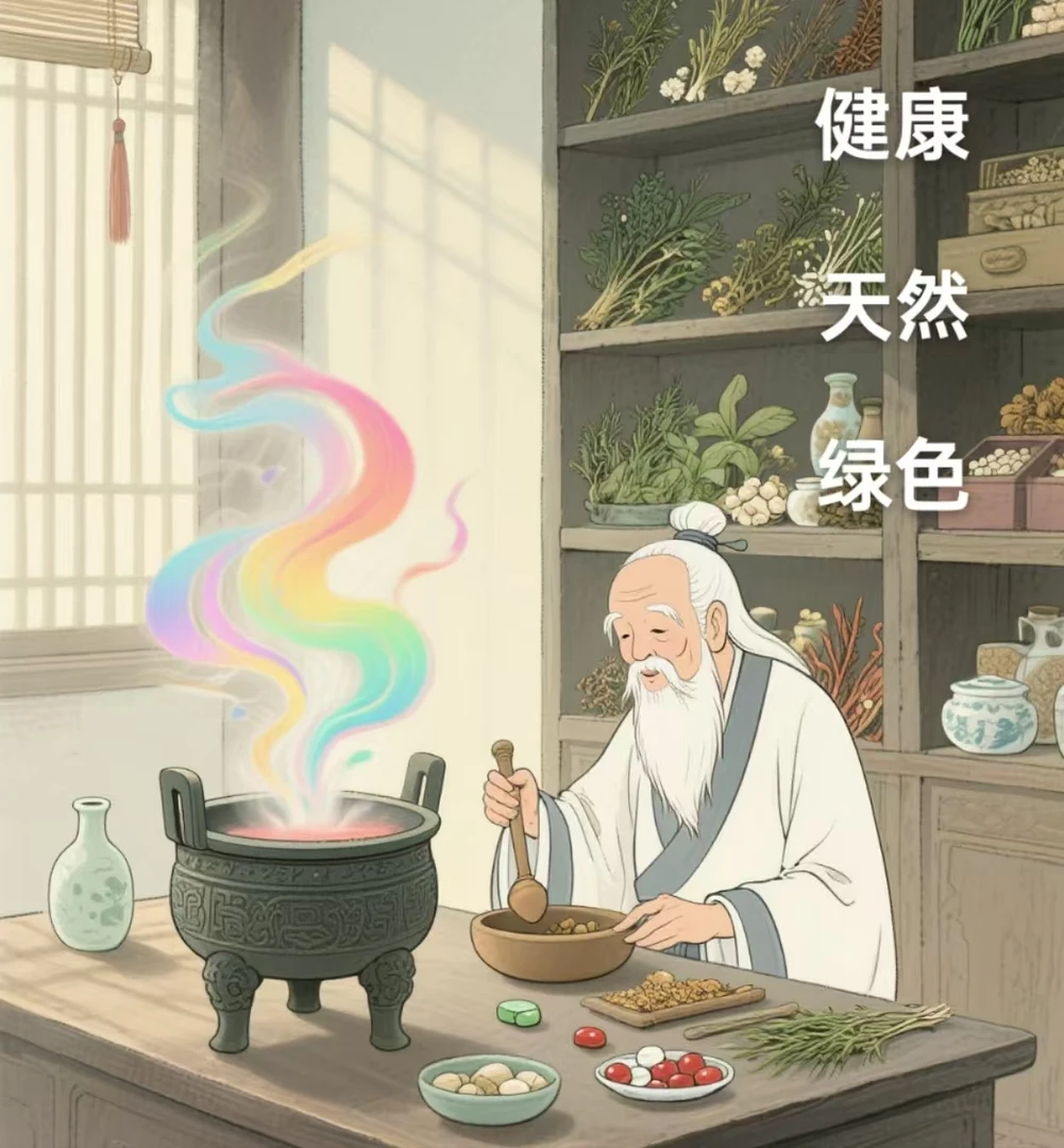 古法制作纯植物提取丸LLB