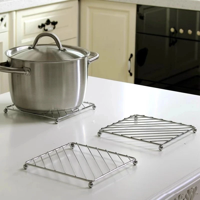 家用厨房加粗锅垫锅架隔热架防烫碗碟垫餐桌垫收纳简约新款隔热垫