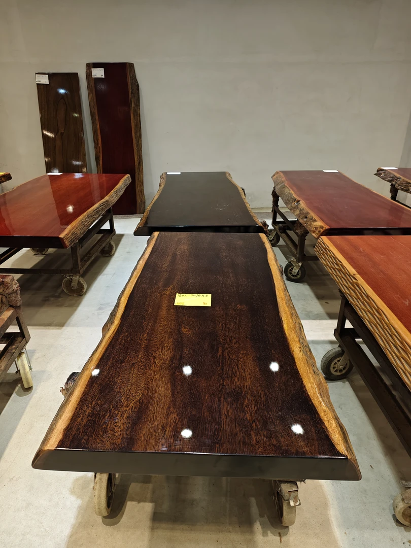 非洲进口实木大板茶桌办公桌