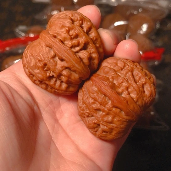 文玩核桃把件平谷元宝42