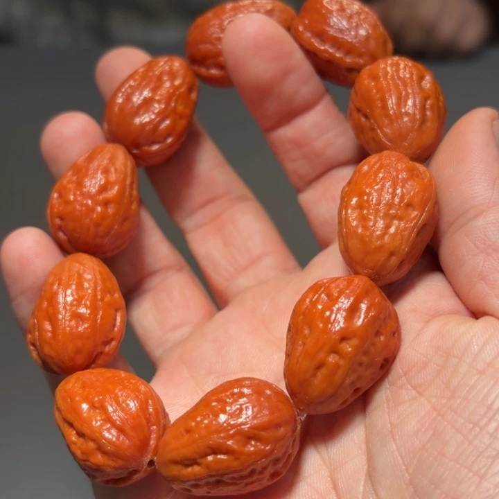 吊坠文玩核桃网红大枣6986