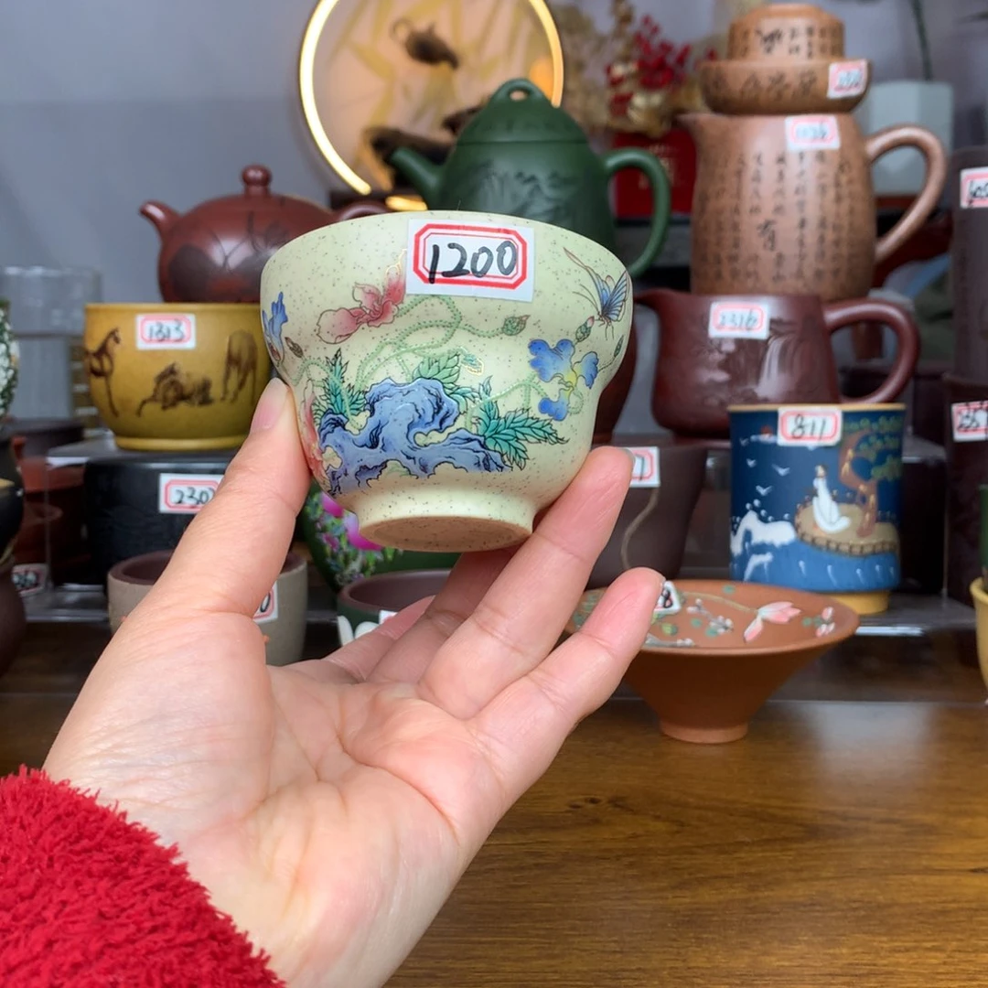 紫砂茶杯宜兴紫砂茶具