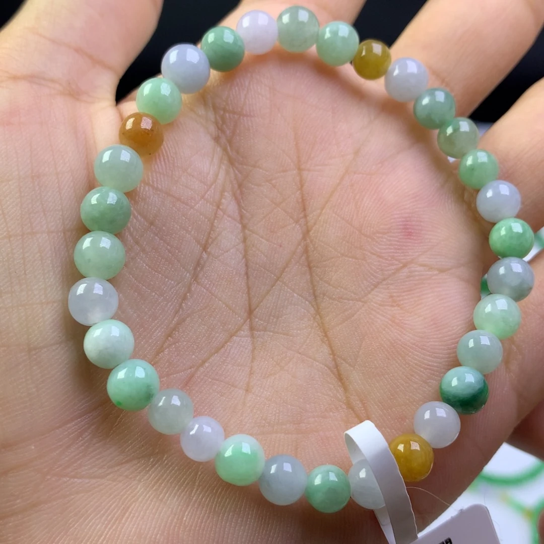 未镶嵌手串翡翠卡