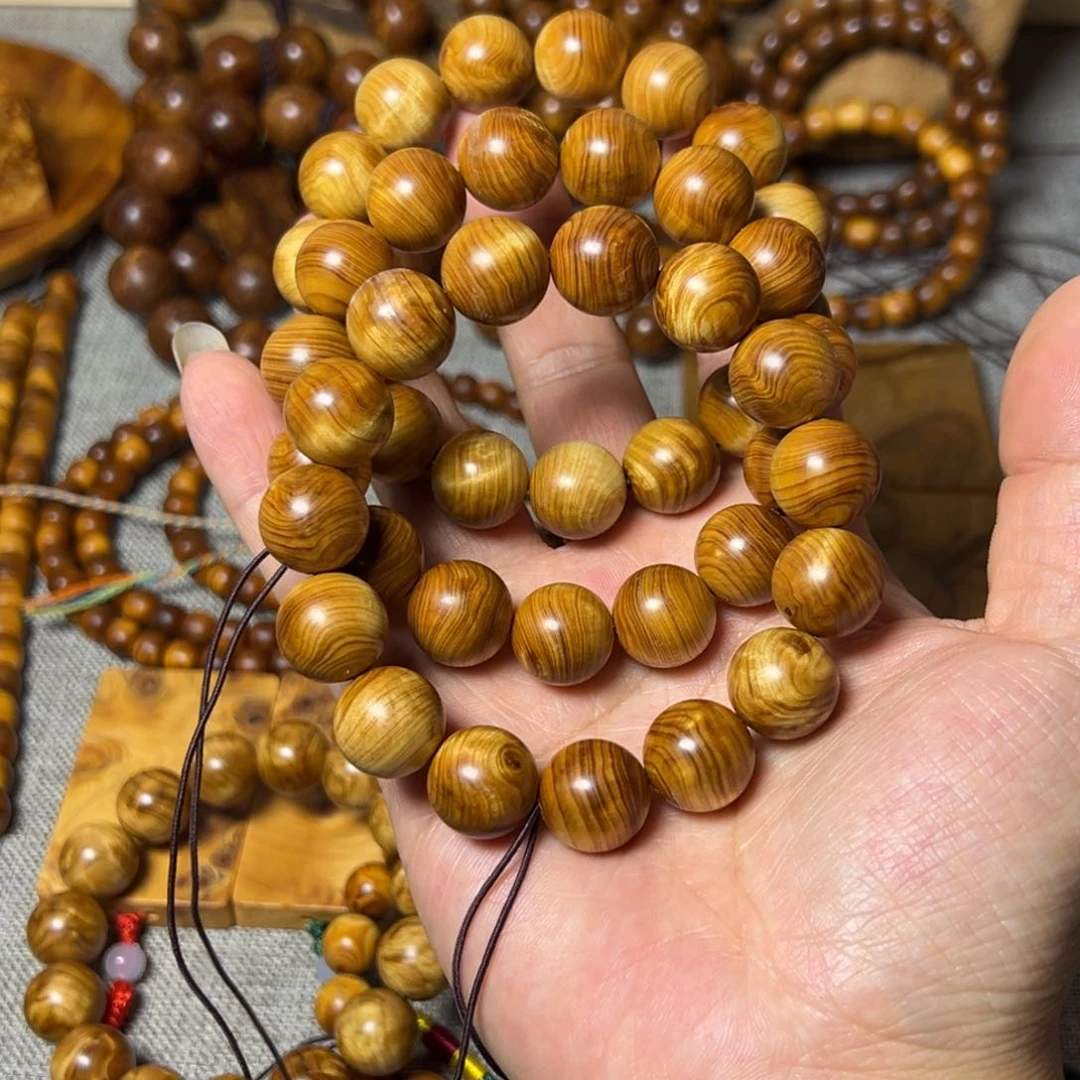 柏木（崖柏）流**乐1.5素珠