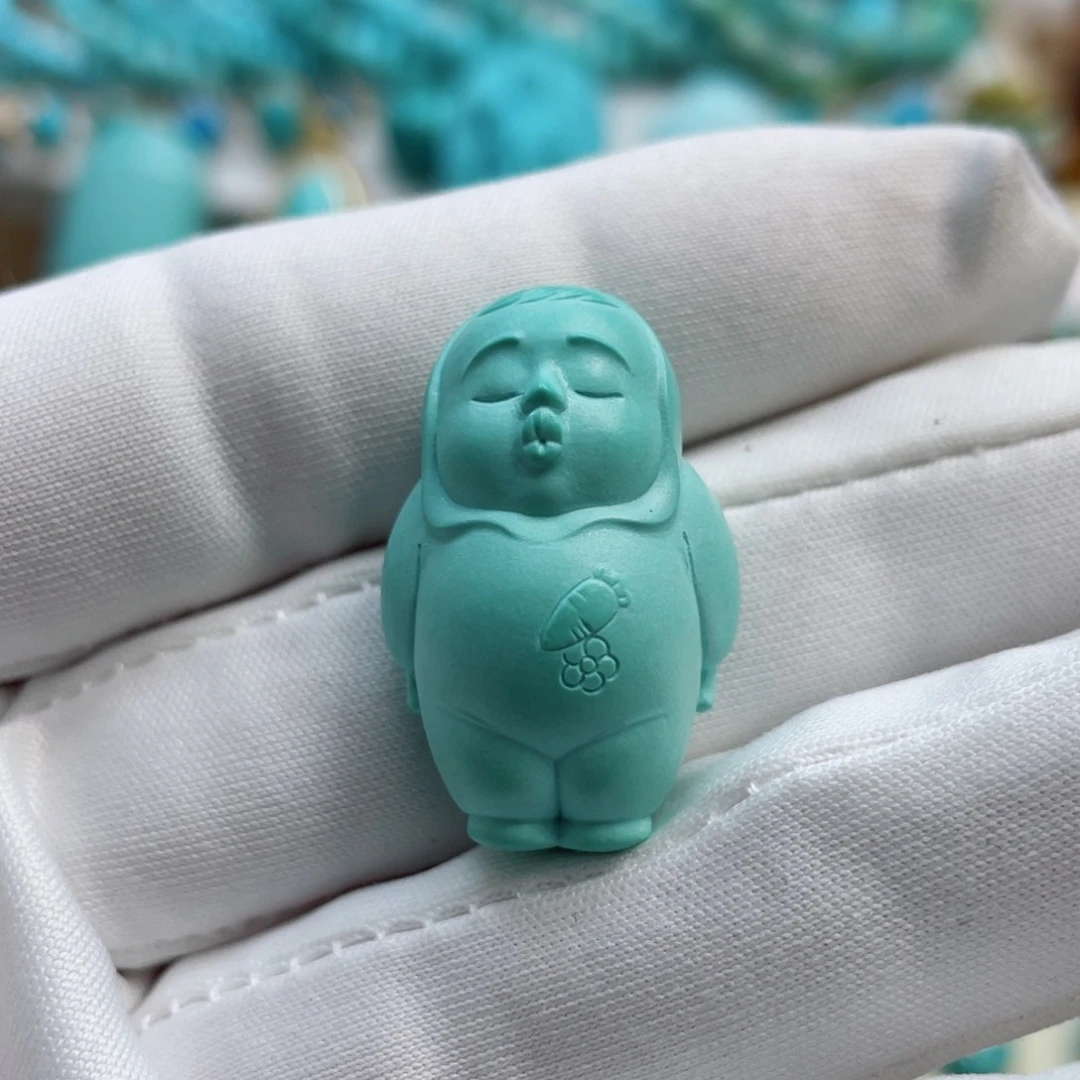 绿松石珠宝奇石未镶嵌