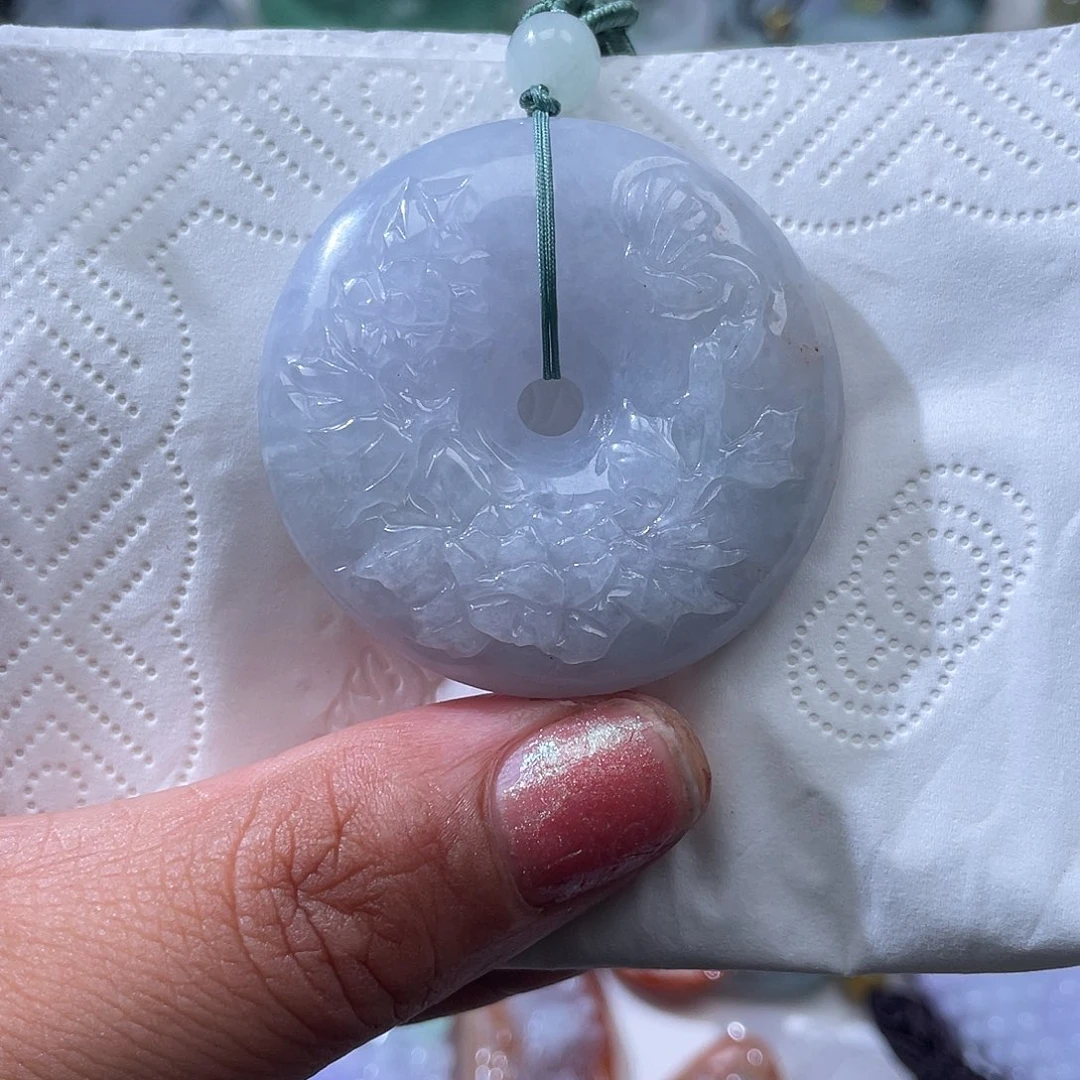 颈饰未镶嵌翡翠翡玉缘翡翠