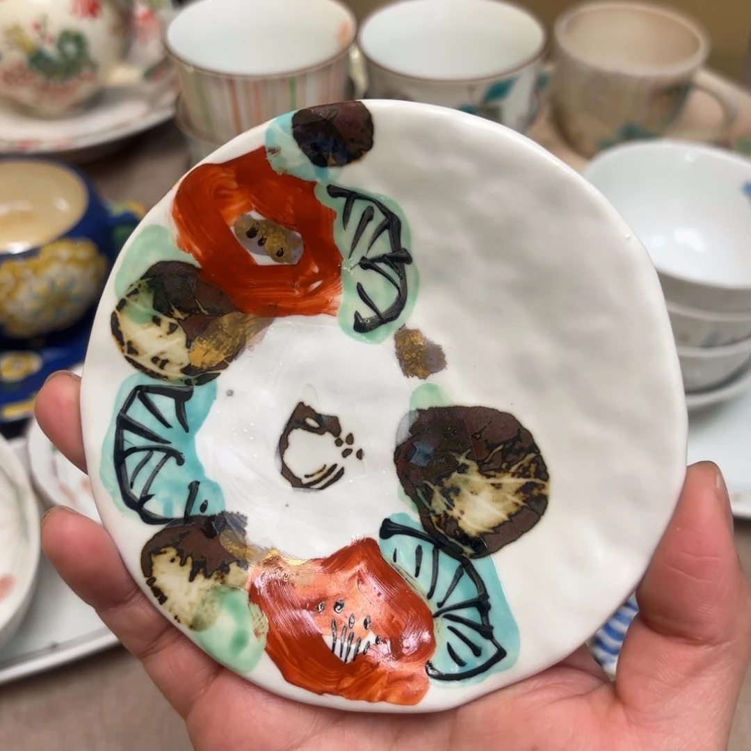 陶和田一人 11.6cm 豆皿