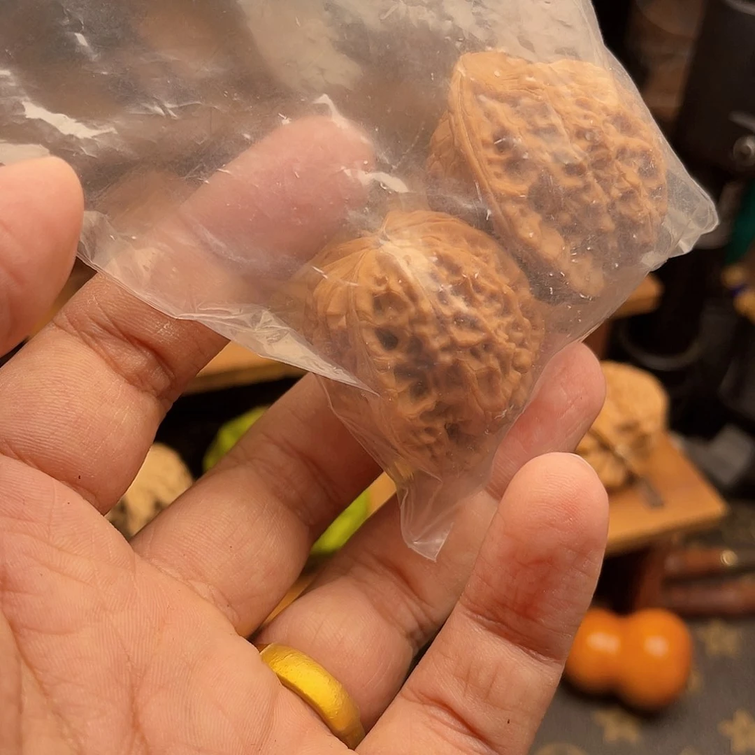 文玩核桃把件乾隆帽