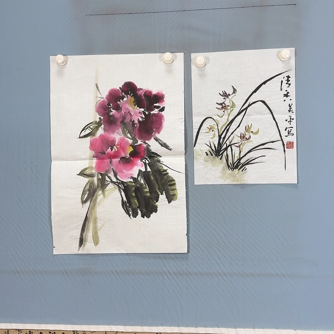 国画037 牡丹仙子好可爱