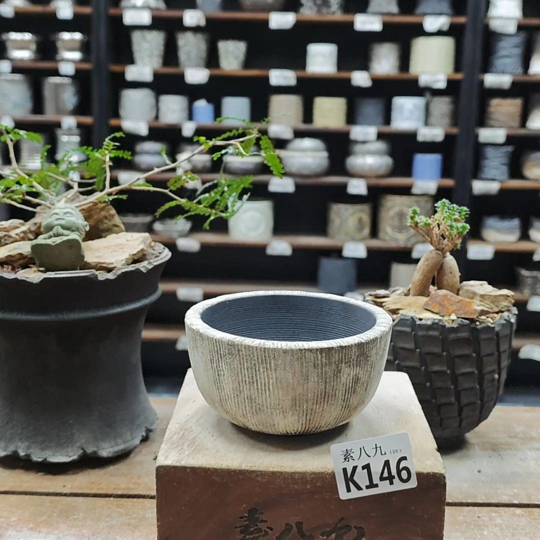 陶瓷素八九陶瓷内口10高6