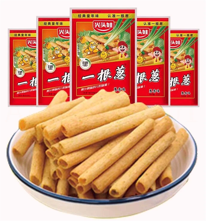 光头娃一根儿童零食葱葱麻辣批发薯条辣味薯片原味上好大包土豆片