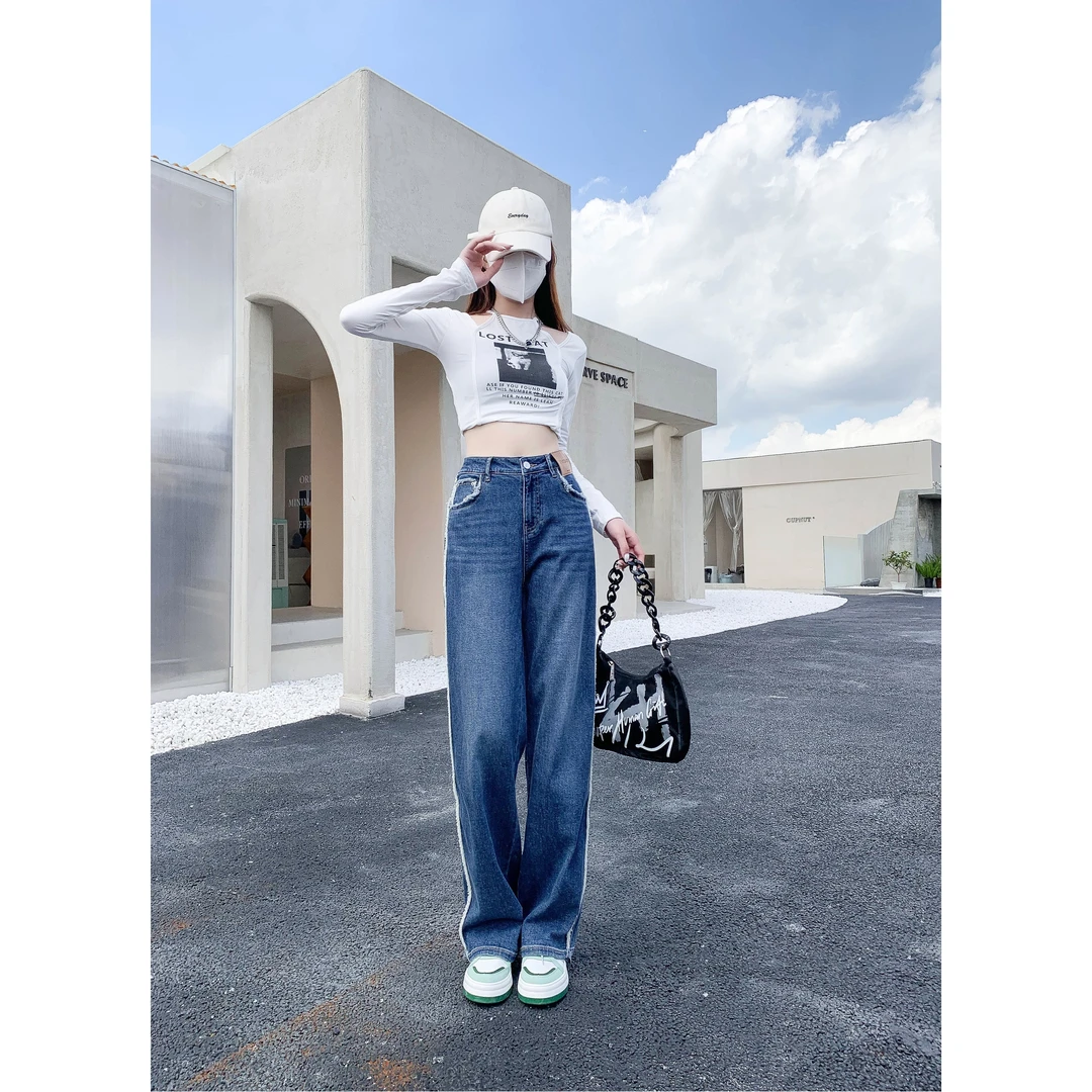 【吴姐定制】9211新款夏季时尚百搭休闲牛仔裤