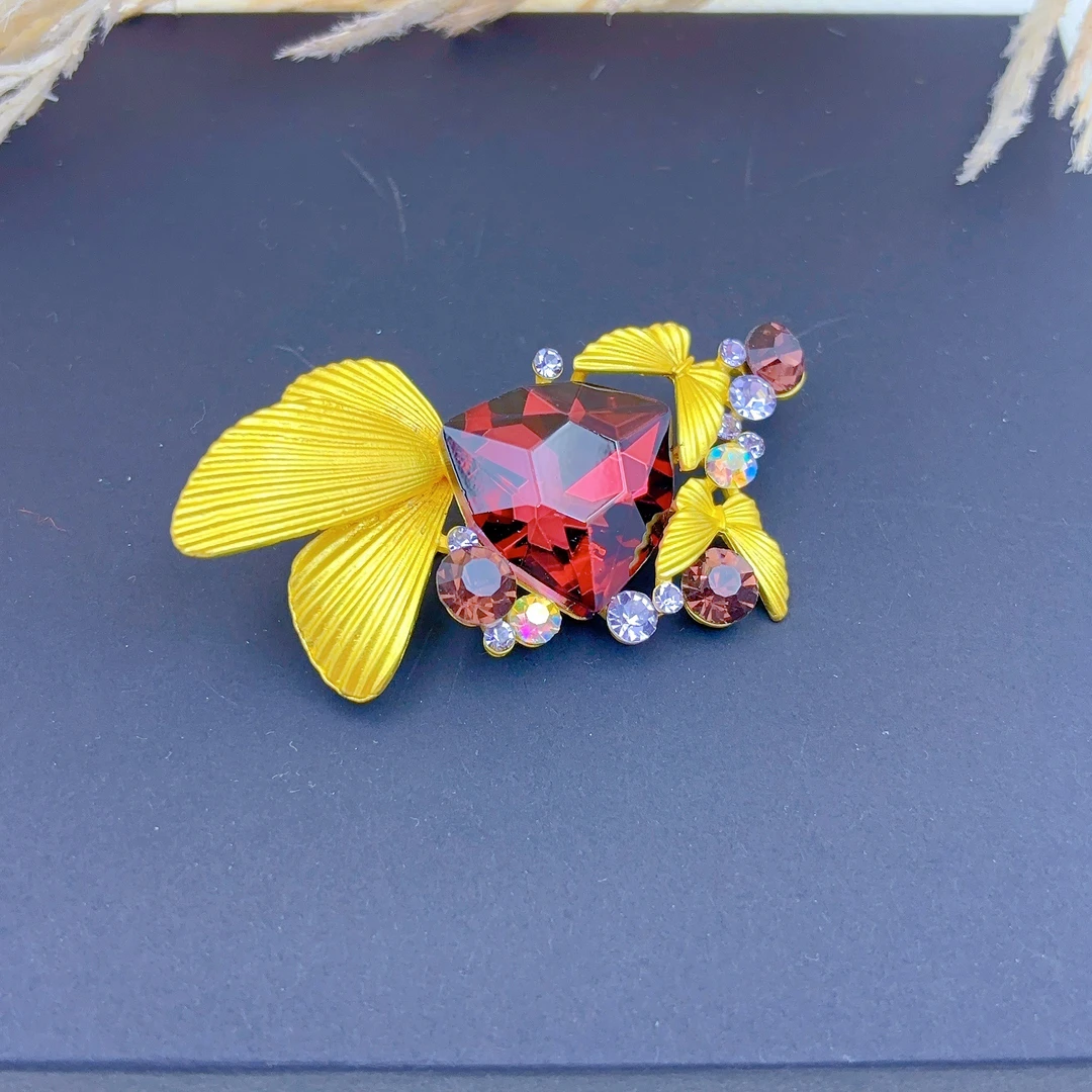 铜合金胸针 时尚爆款胸针503-17-3轻奢手工百搭复古韩版优雅