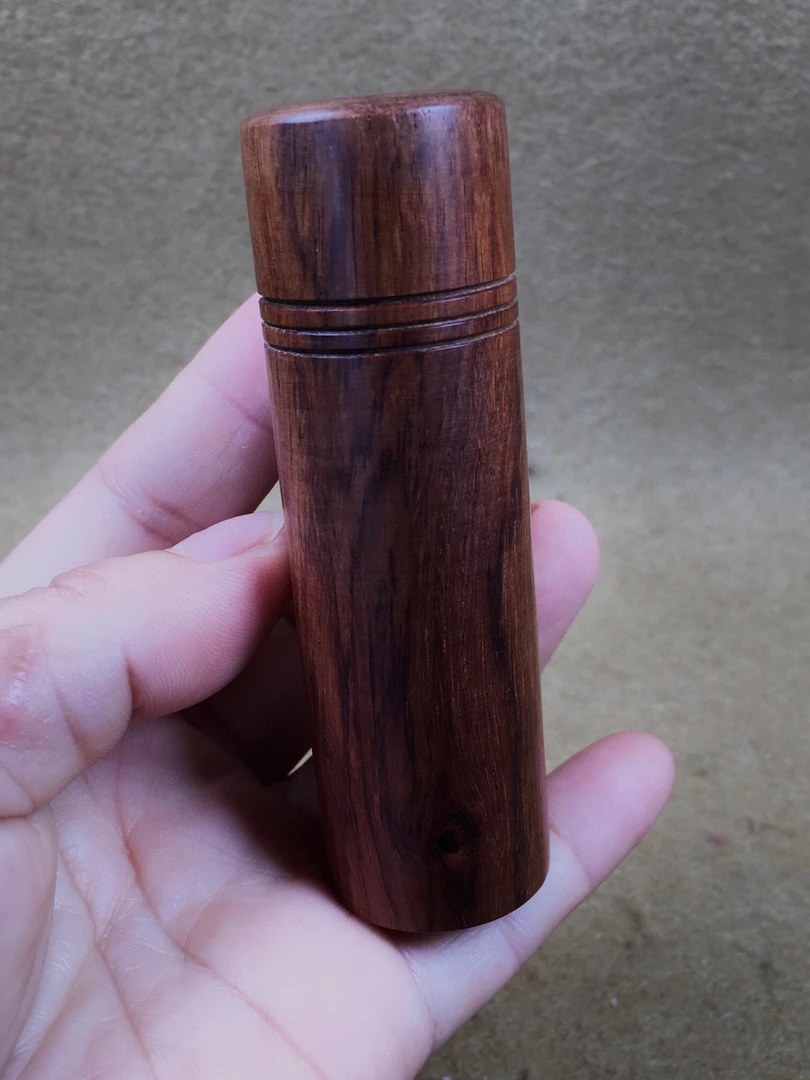 海黄油梨老料（牙签盒）规格9x2.7