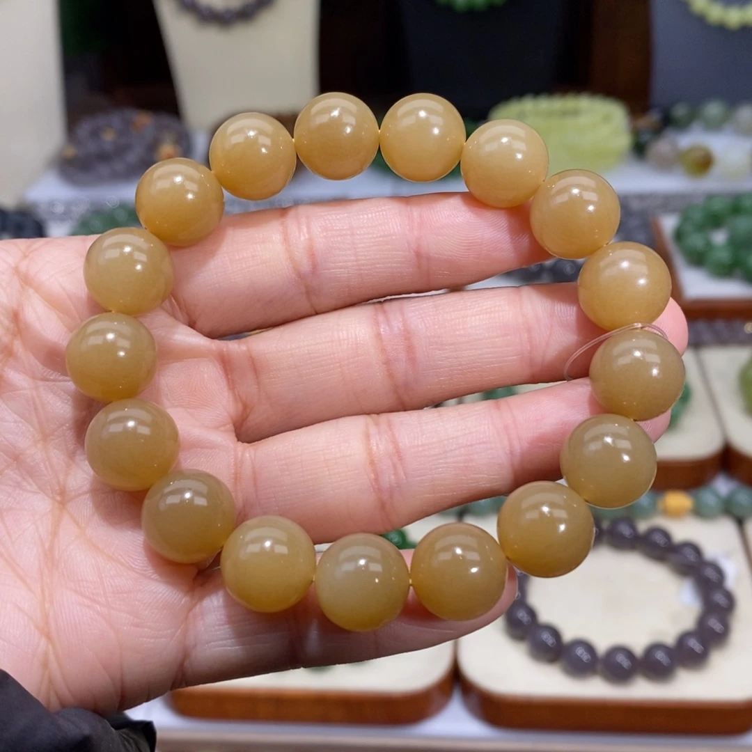 和田玉未镶嵌手串