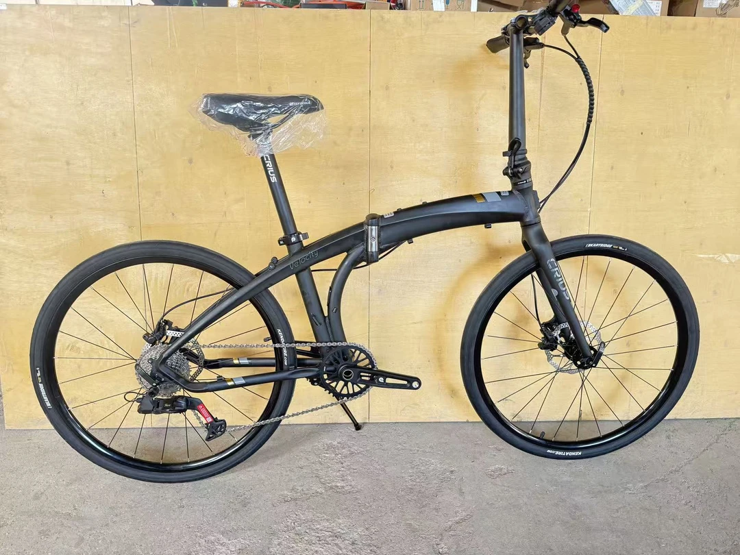 CRIUS26寸电子变速海豚架折叠自行车柯瑞斯CRIUS品牌折叠车