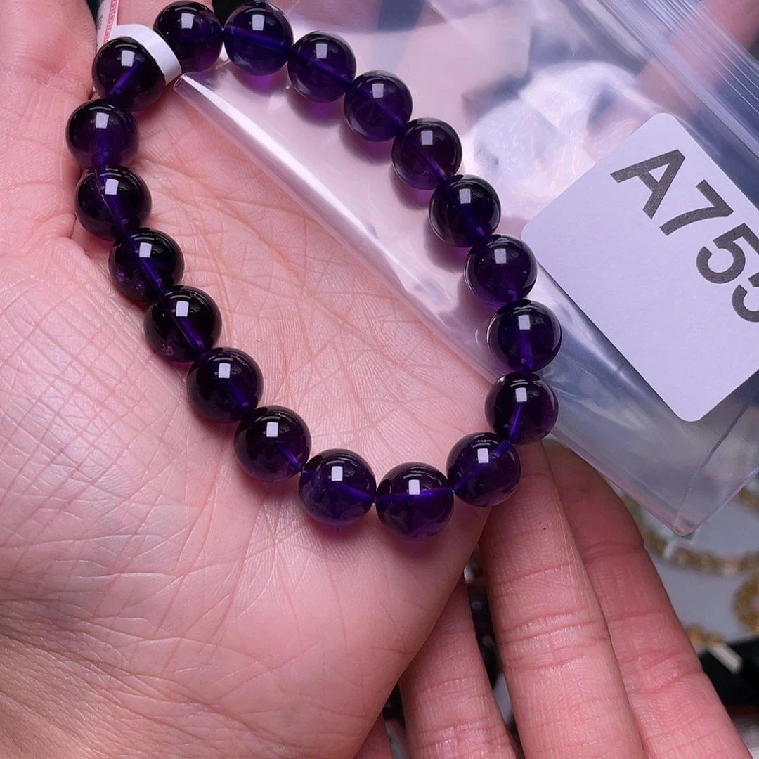 ****水晶未镶嵌手链755紫水