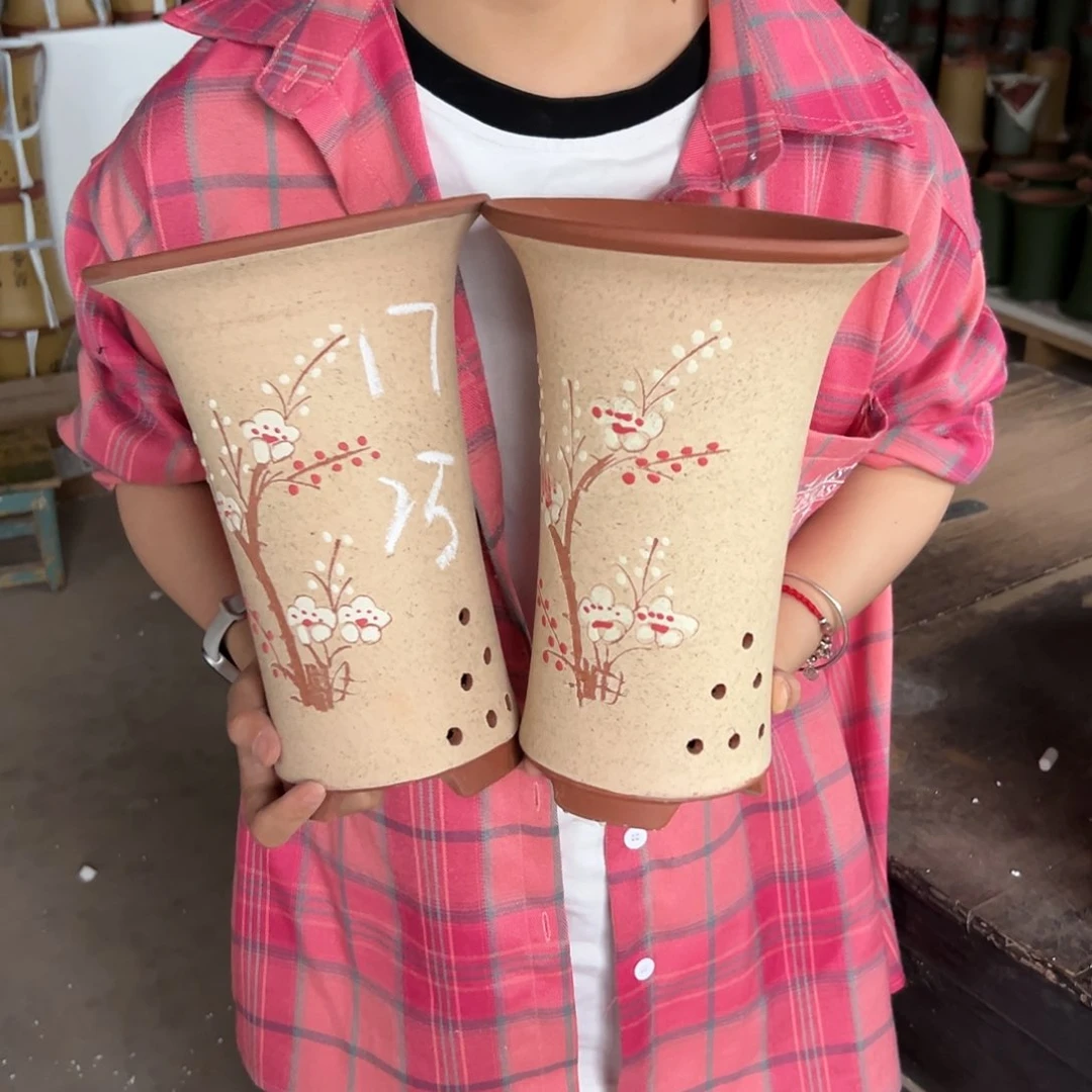 宜兴川阁紫砂花盆