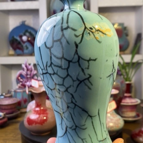 家***实瓷片禹州神后钧瓷原产地~