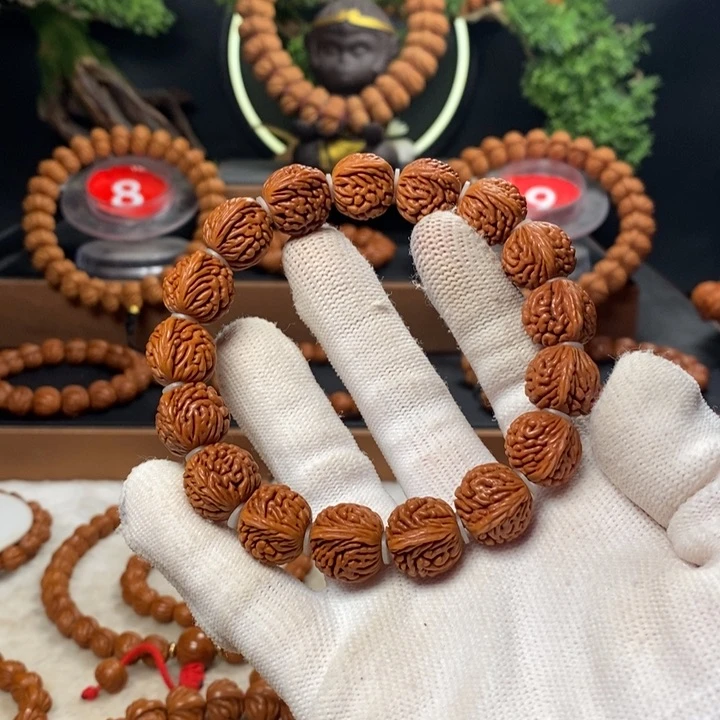 桃核吊坠秦岭龙纹