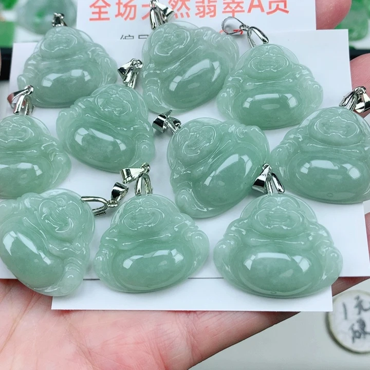 翡翠未镶嵌颈饰多样性发其1
