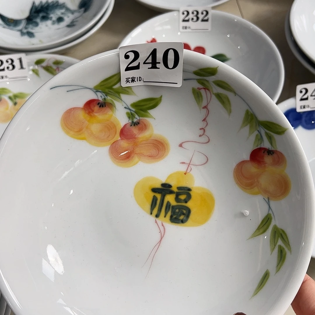 瓷片景德镇陶瓷手工手绘制作