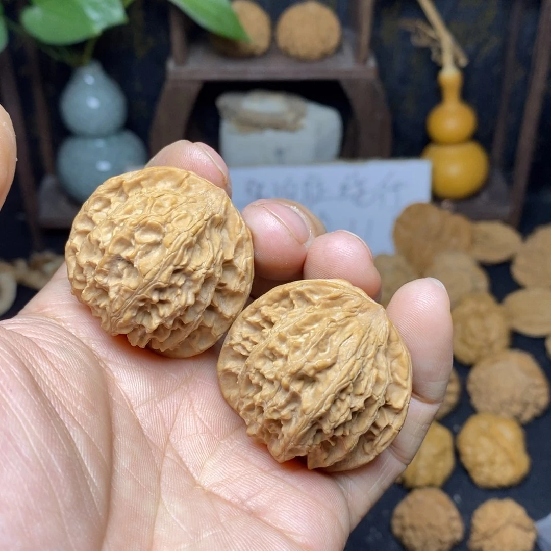 文玩核桃吊坠L*元宝镶嵌费