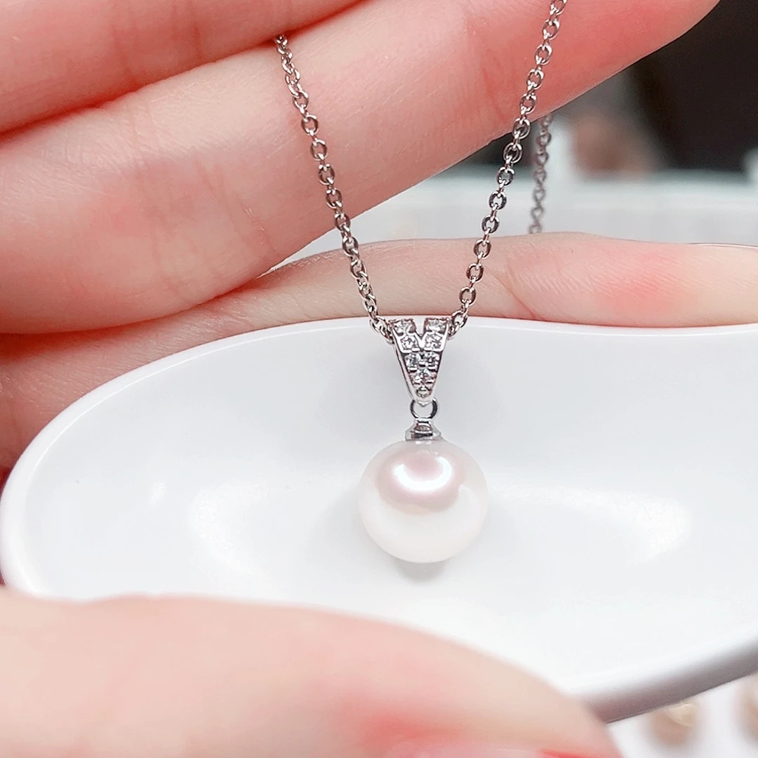吊坠(赠链)合金淡水珍珠