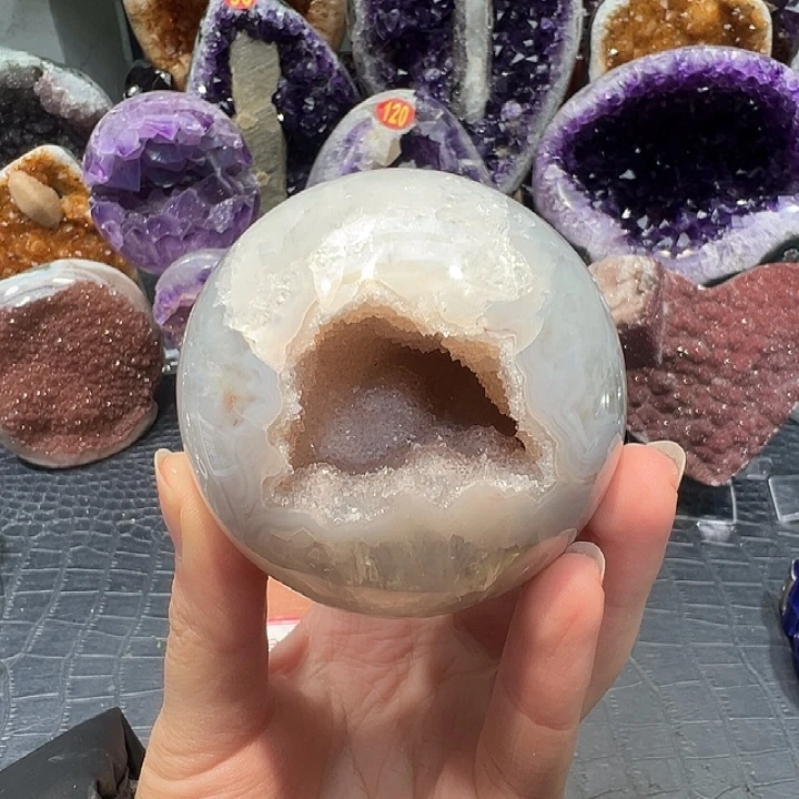 珠宝半成品未镶嵌紫晶