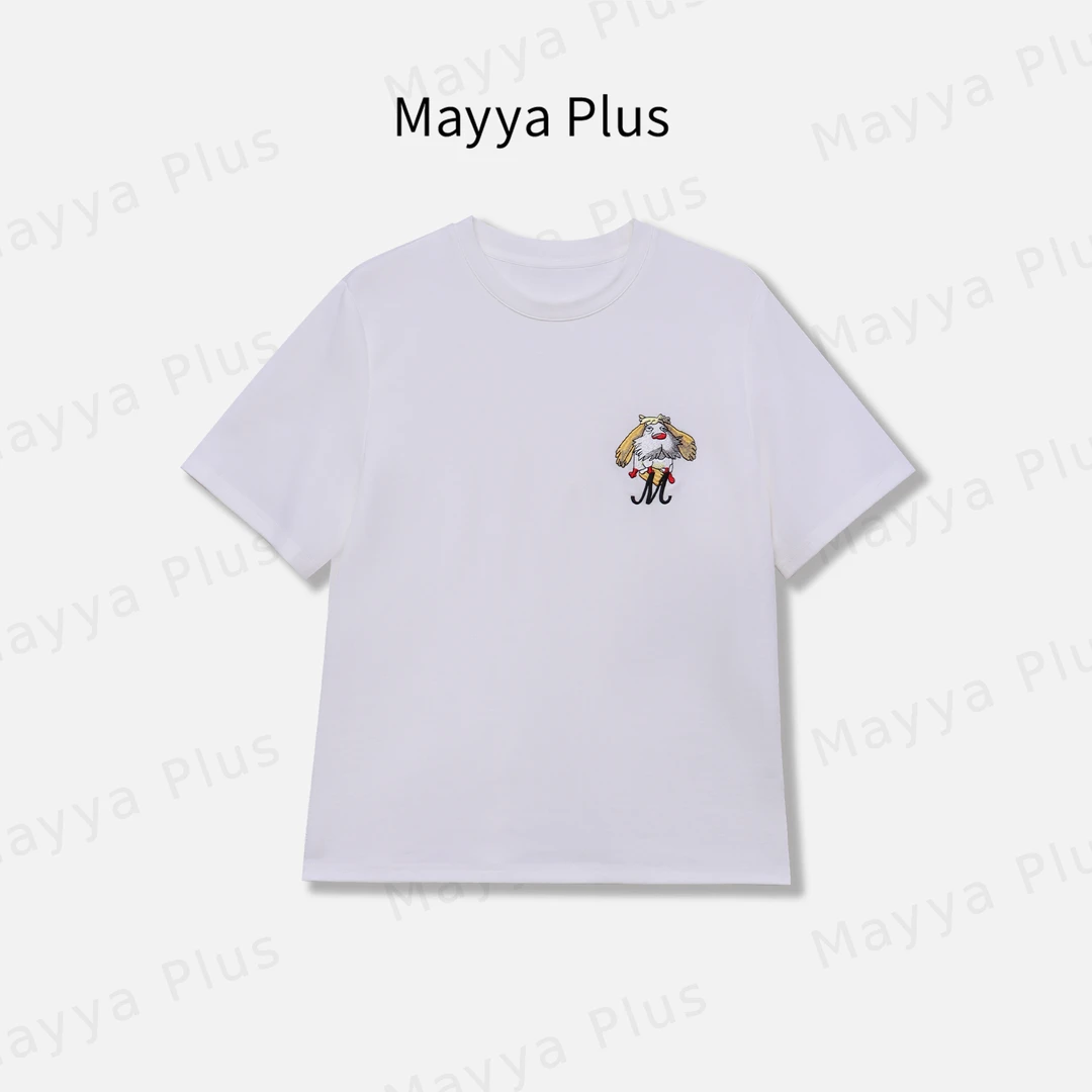 【趣意T】Mayya Plus麦芽定制轻奢气质显瘦百搭款T恤32516166