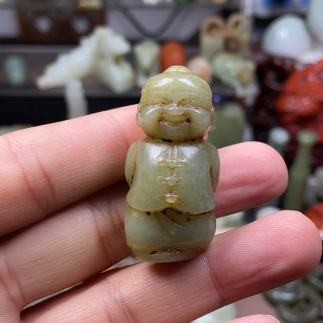 和田玉（糖玉）未镶嵌颈饰