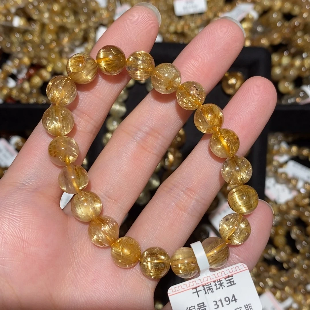 未镶嵌手串水晶手串