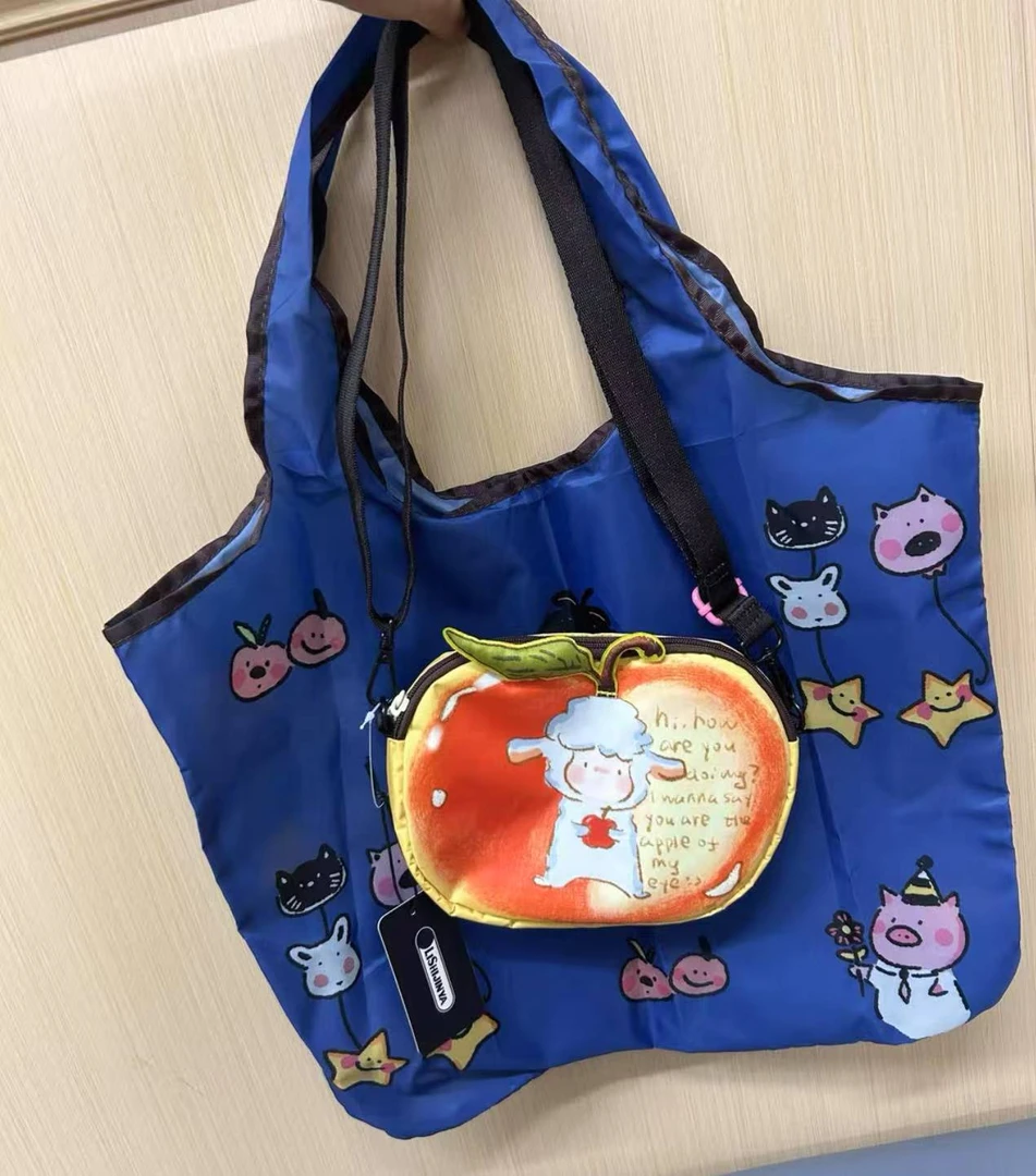 M926 小羊斜跨包+收纳袋