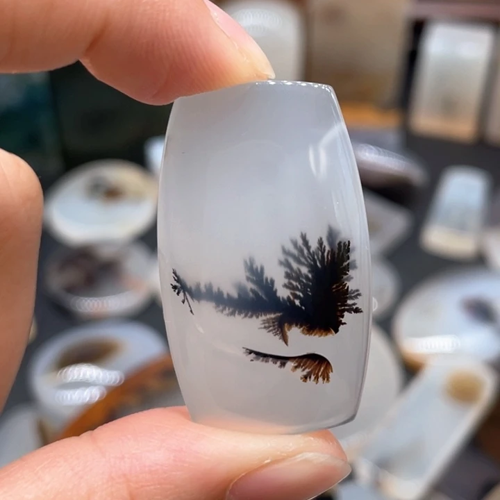 玛瑙/玉髓合金颈饰