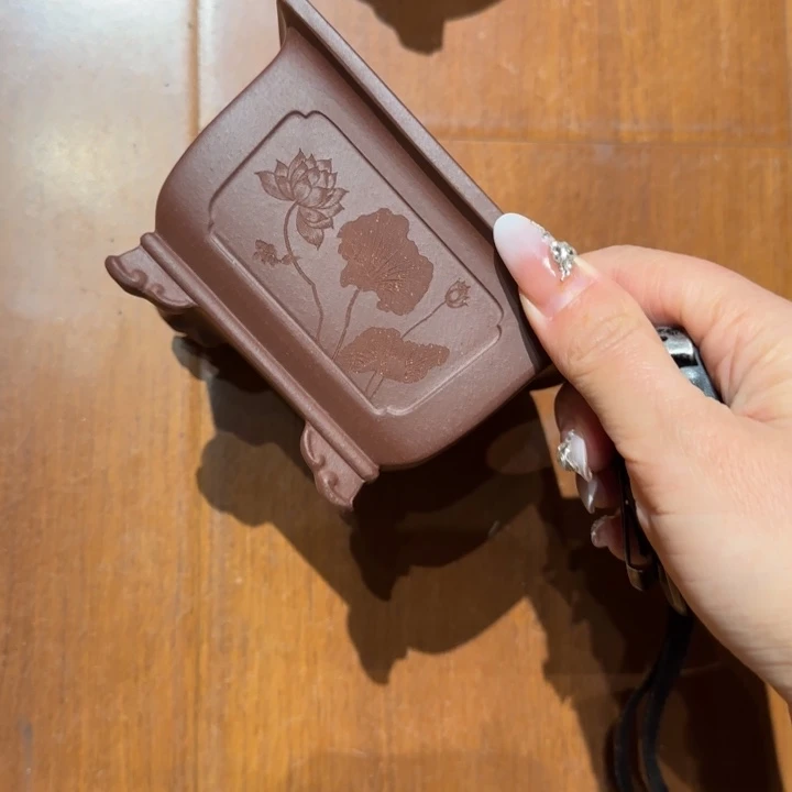 S***A花盆紫砂半手工制作