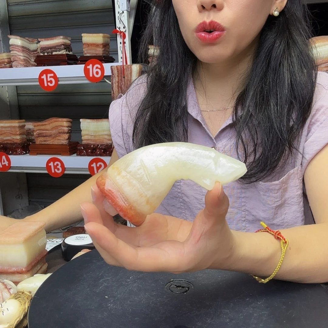 石材广西天然猪肉石头