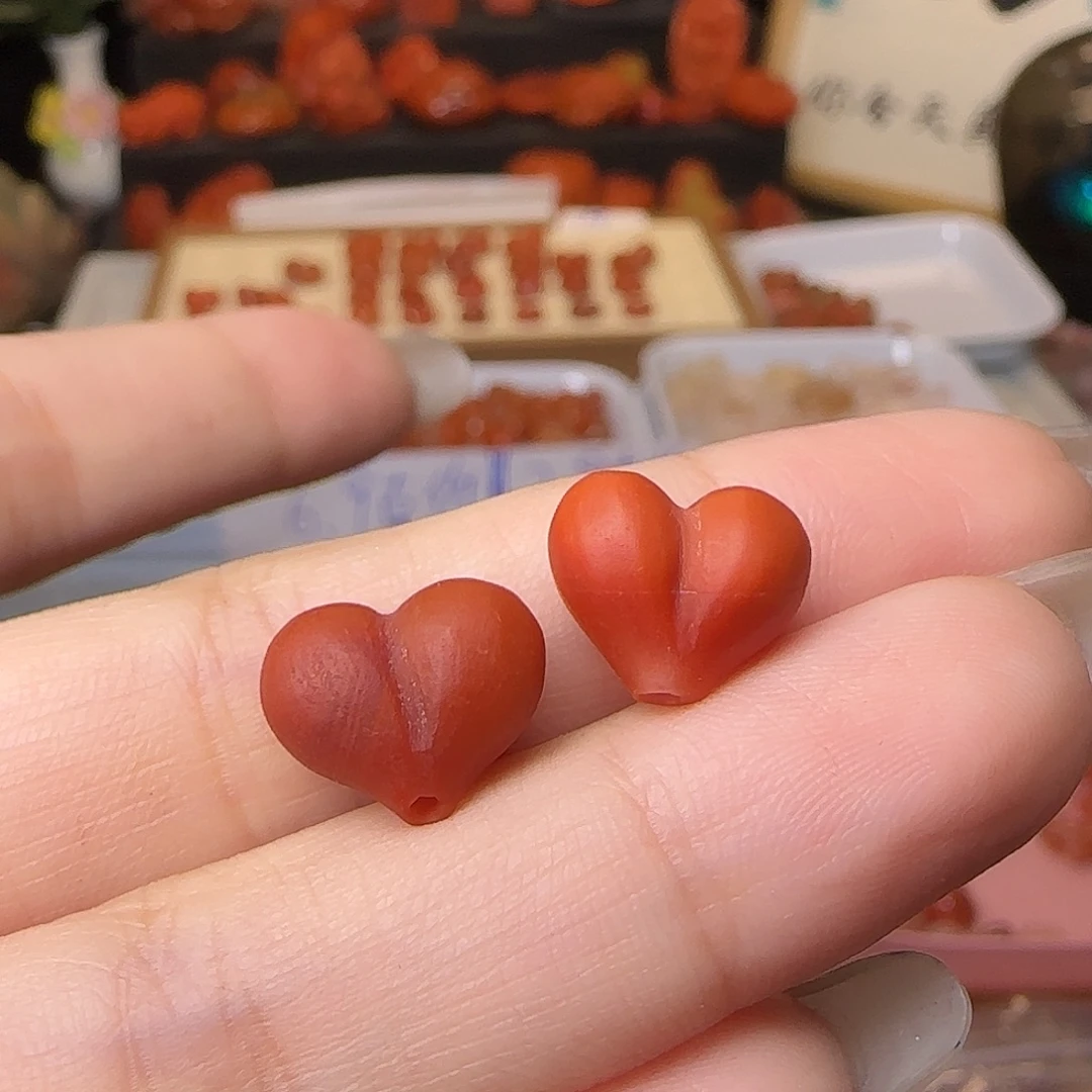 山***周南红玛瑙未镶嵌吊坠(不含链)