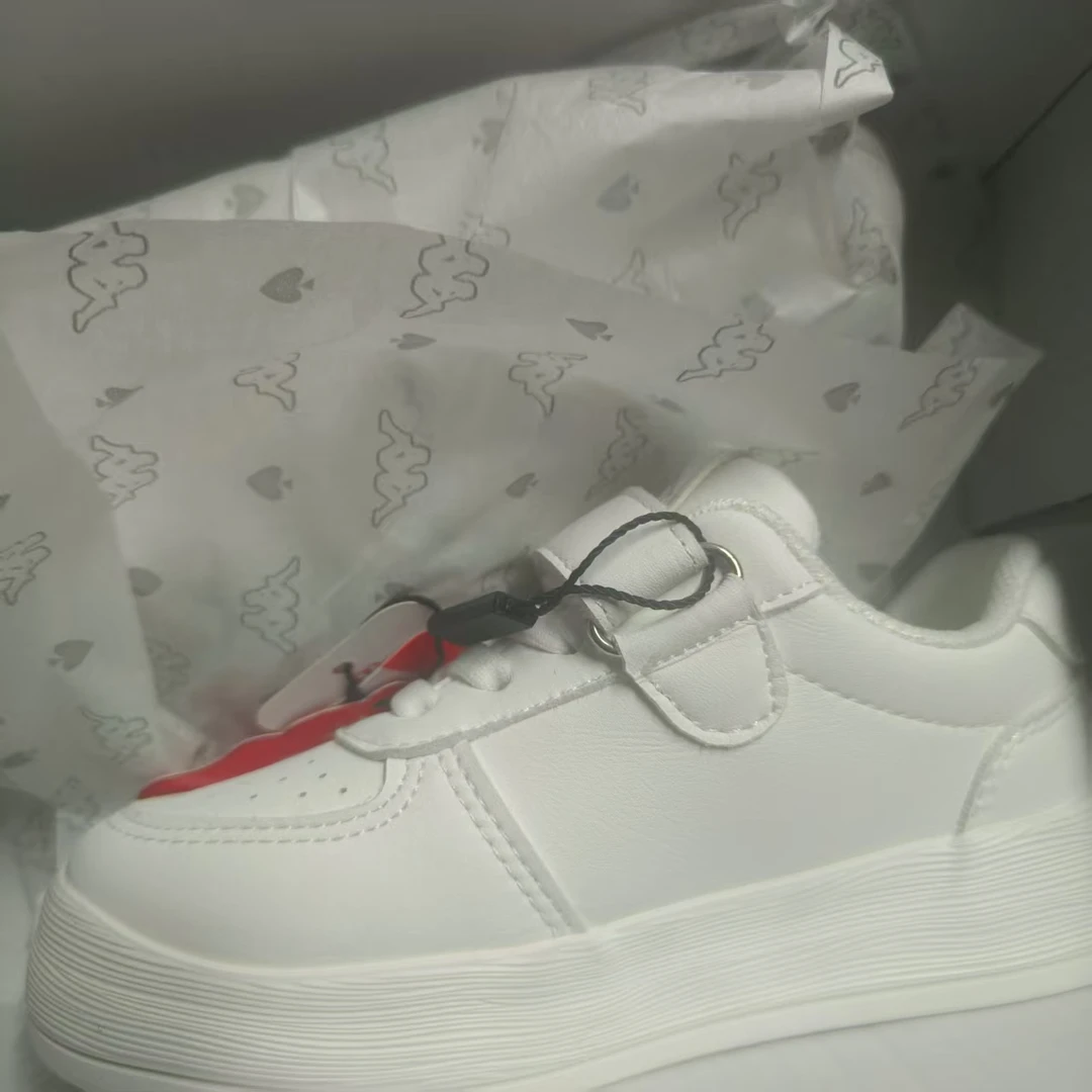 H【24-27码】2025新款男女童时尚休闲运动板鞋小白鞋3119