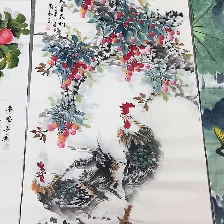 小周画廊的直播间