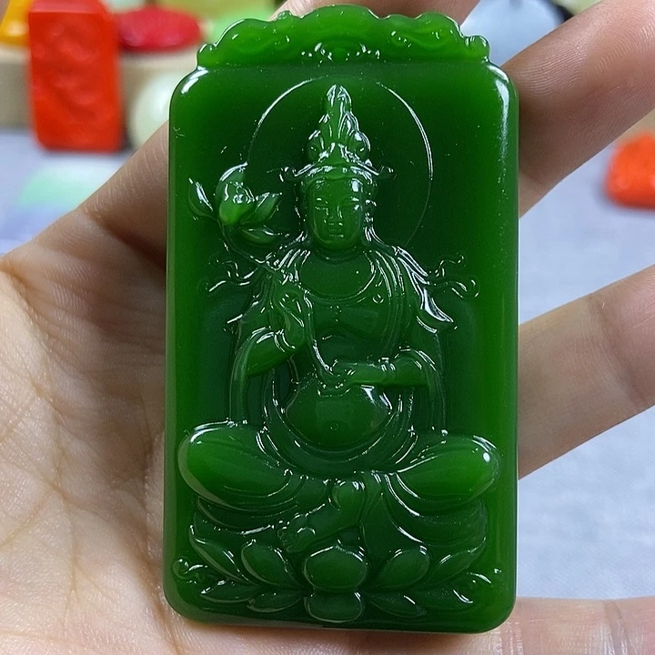 天然玉石未镶嵌一物一拍