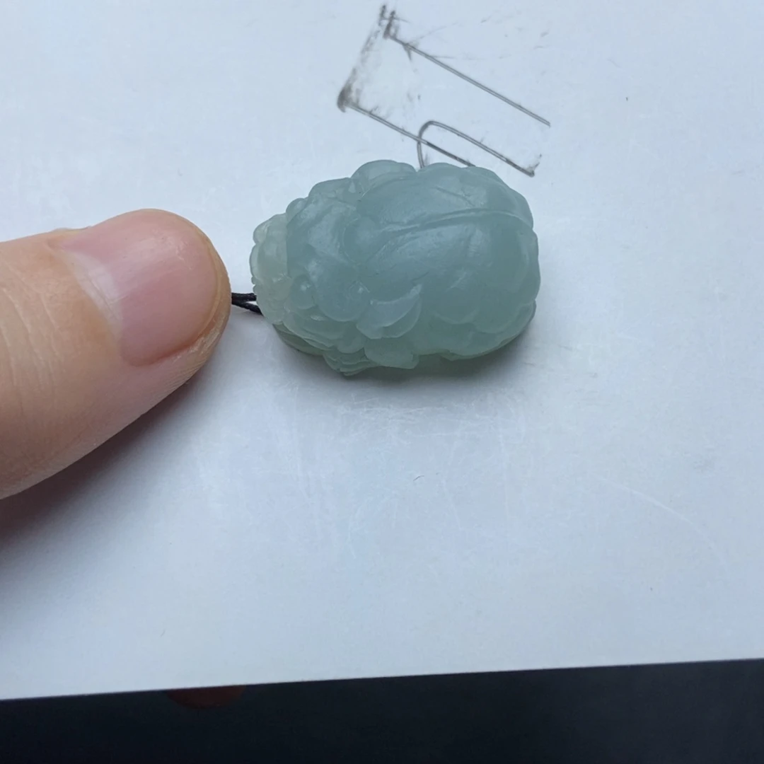 未镶嵌定制翡翠江***人貔貅
