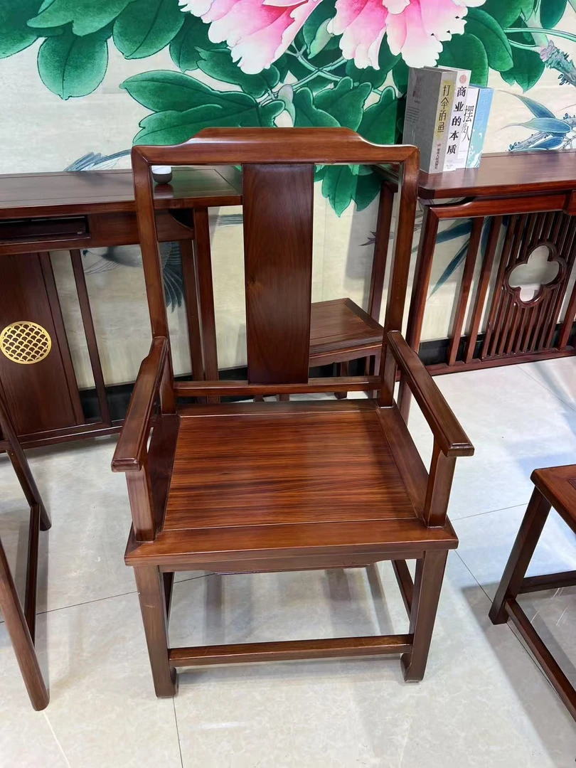 乌金木太师椅  主人椅