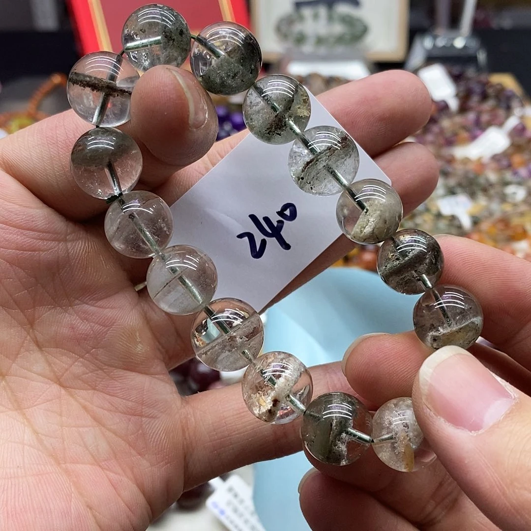 水晶手串未镶嵌天然