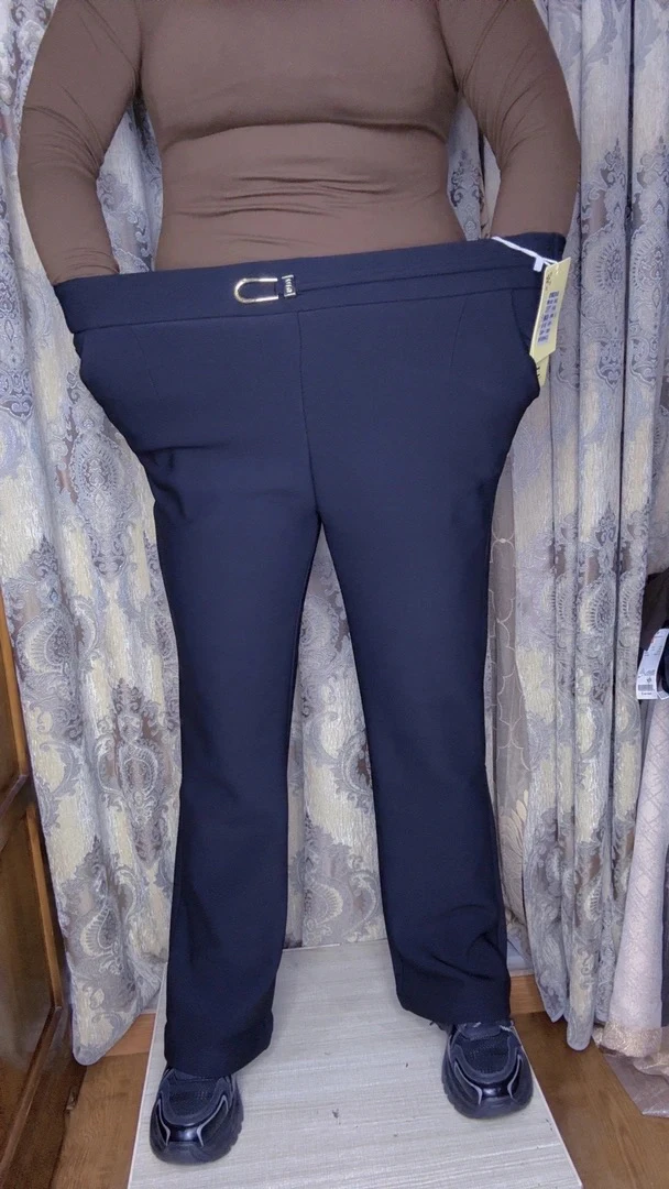 高腰显瘦微喇裤休闲百搭弹力喇叭裤长裤