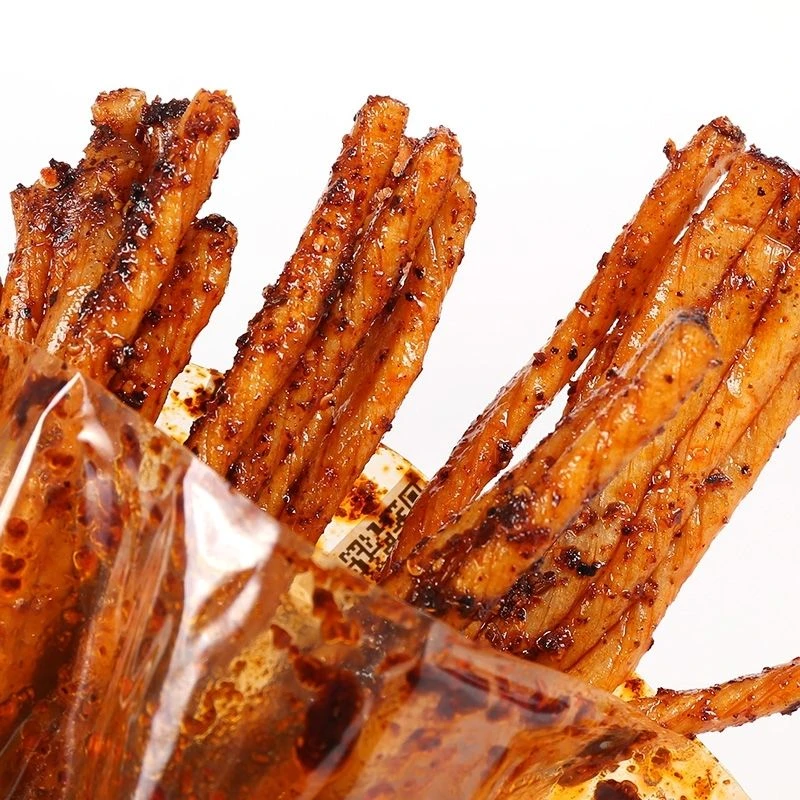 重庆风味喜洽烤牛筋味香辣条素牛筋怀旧辣条包邮麻辣素牛筋大包