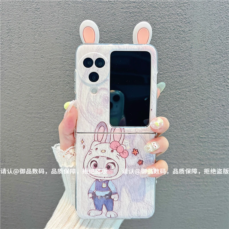 （OPPOfindN3flip系列）透明折叠壳适用OPPOfindN3flip手机壳防摔潮