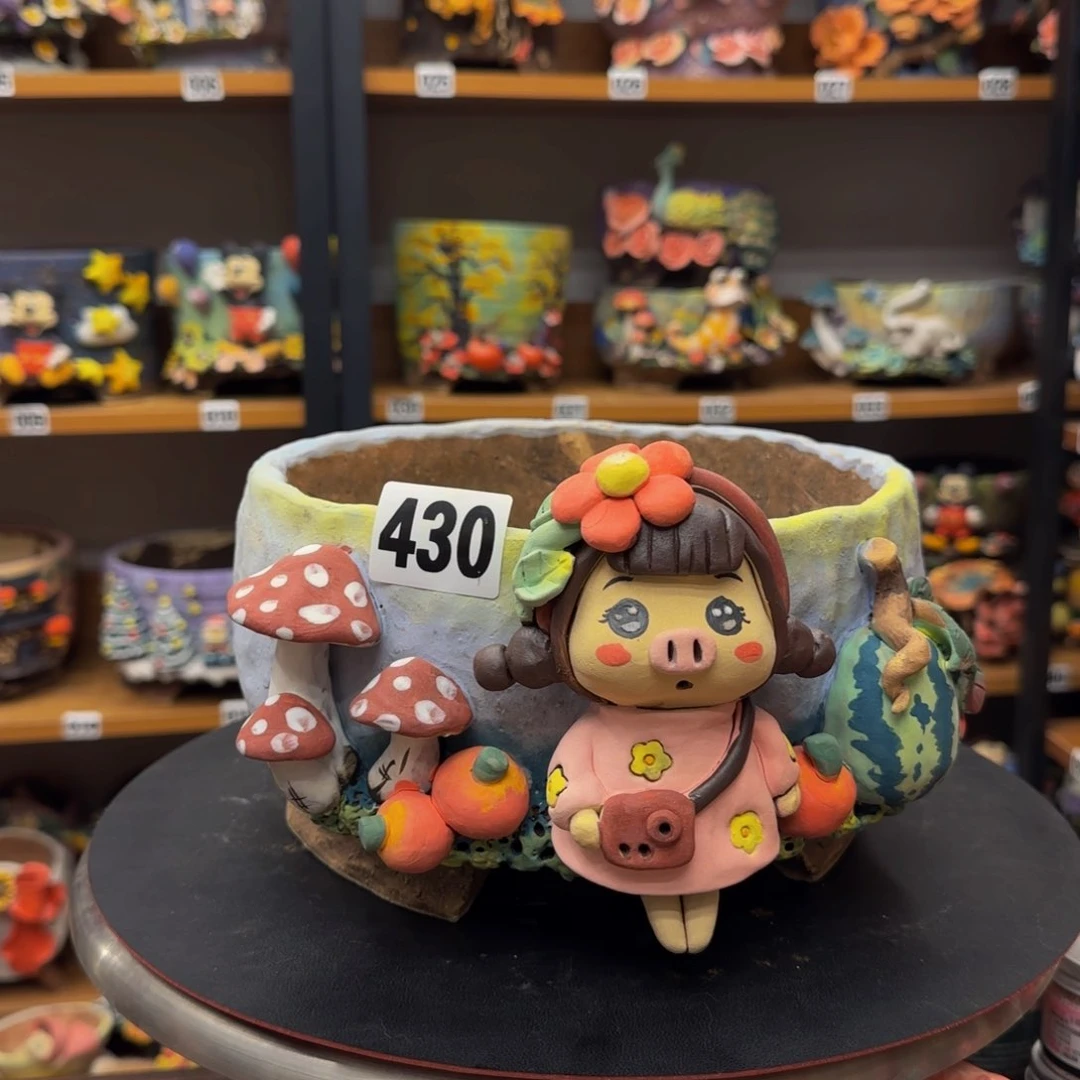 【闪购商品】粗陶手捏