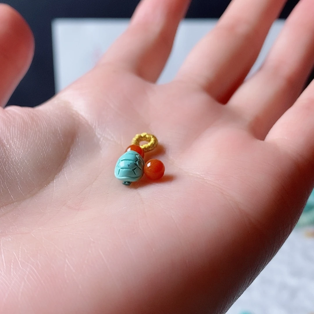 南红玛瑙颈饰未镶嵌