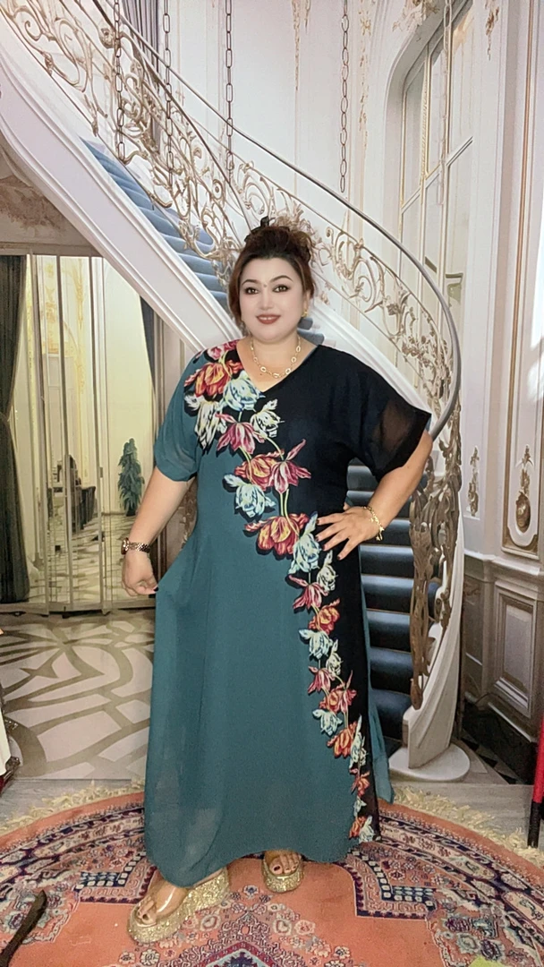 夏季连衣裙气质时尚新中式重磅长款